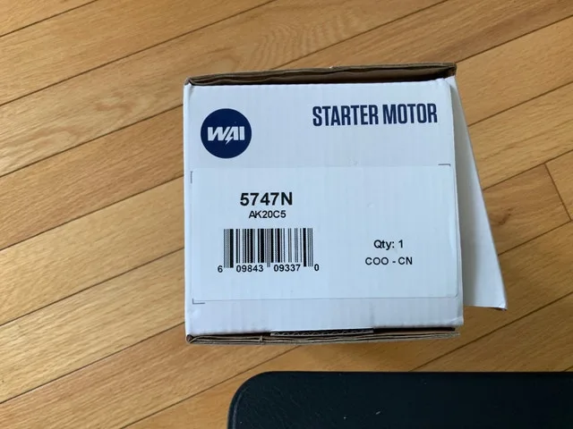 Starter Motor Lawn Mower tractor AK 20C5 5747N image indicator(2)