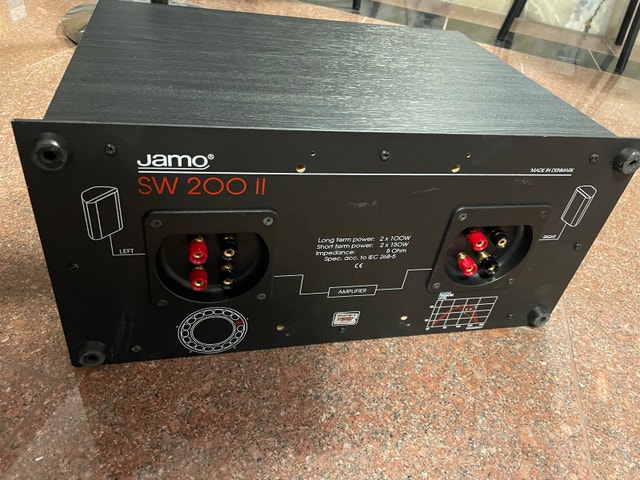 Jamo sw200ii passive subwoofer - photo 4