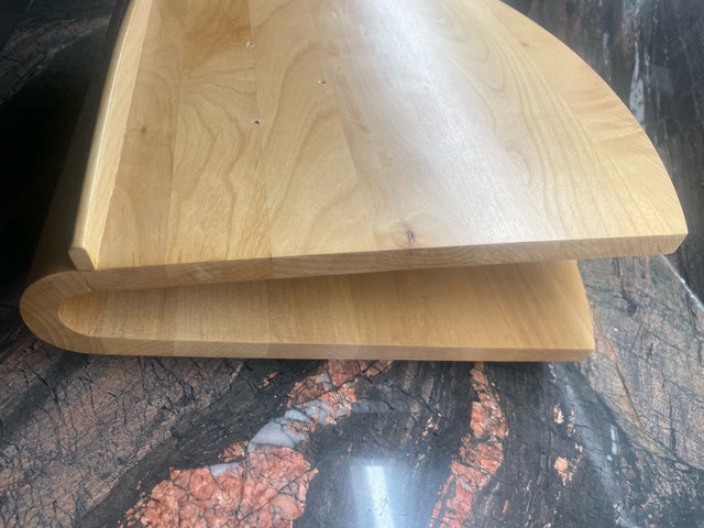 Levenger maple wood book stand - lazy Susan - photo 4
