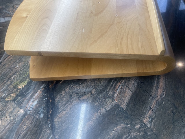 Levenger maple wood book stand - lazy Susan - photo 5