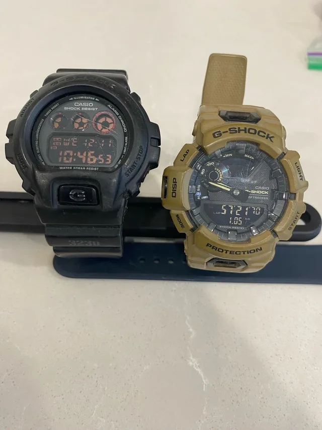 Casio G-Shock DW-6900WS & GBA-900