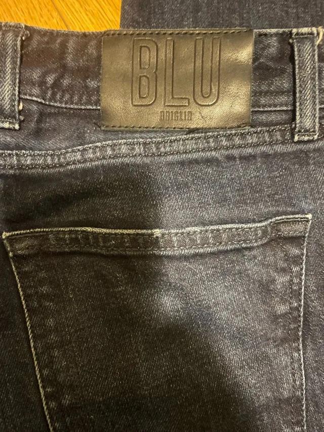 Briglia BLU jeans W32xL31 - made in Italy- slim fit