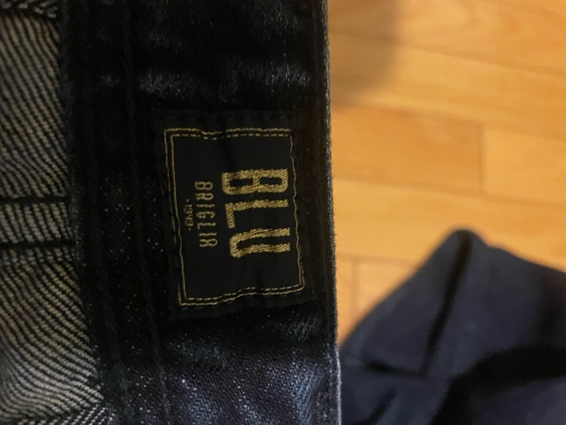 Briglia BLU jeans W32xL31 - made in Italy- slim fit - photo 4
