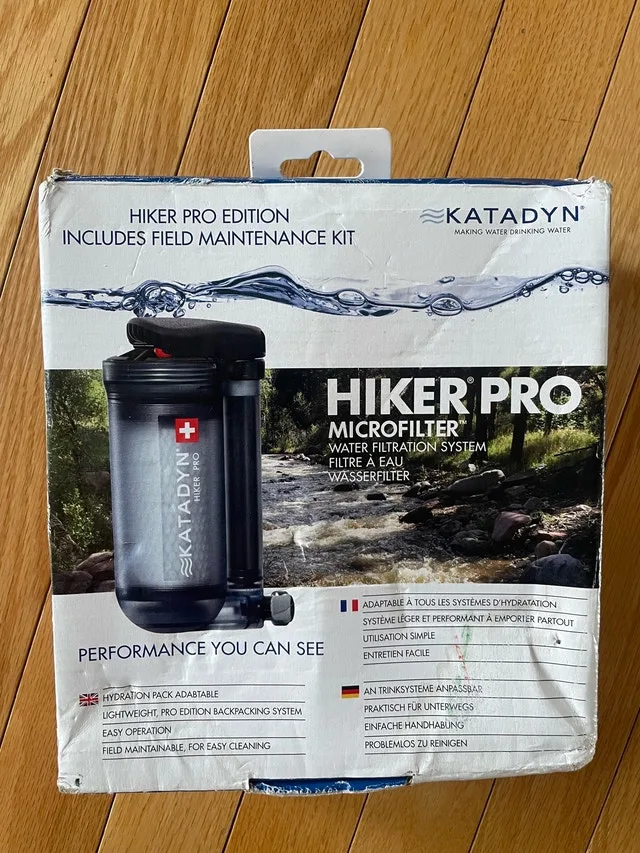 New Katadyn Hiker Pro Filter
