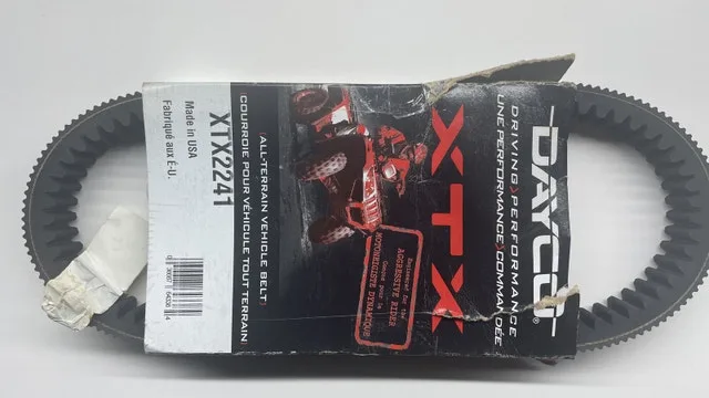 New Dayco XTX2241 all-terrain vehicle drivebelt