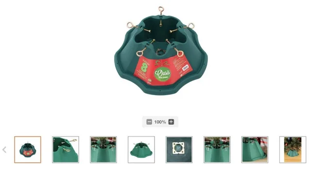 NEW - 8 ft Christmas tree stand