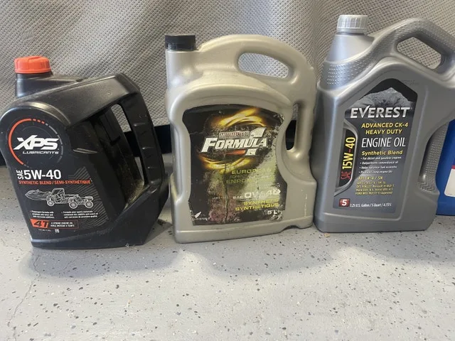 New - XPS, Motormaster, Everest - Synthetic engine oil
