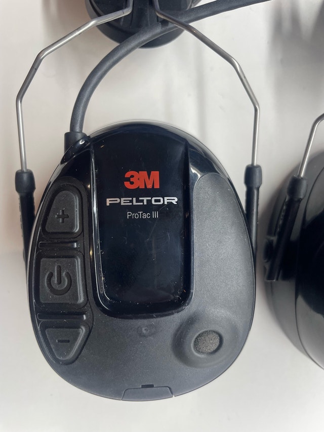 3M Peltor Protac III headset hearing protection hard hat design - photo 4