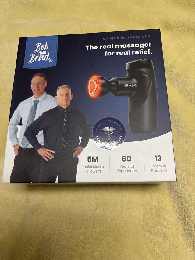 BOB AND BRAD Mini Massage Gun with Heat, M7 Plus