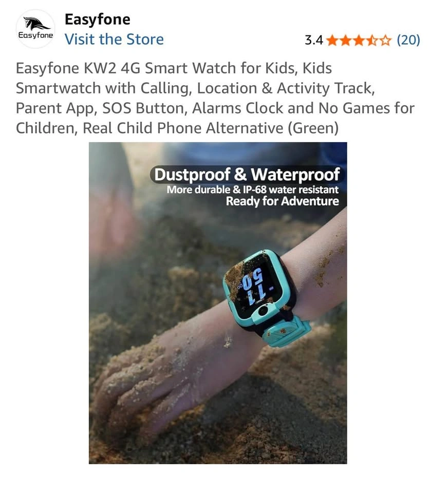 Easyfone Smart Watch 4G KW2 - photo 4
