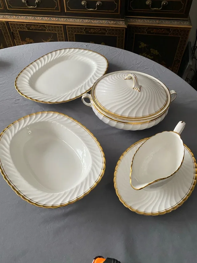 Vintage Aynsley Bone China Dinnerware Collection