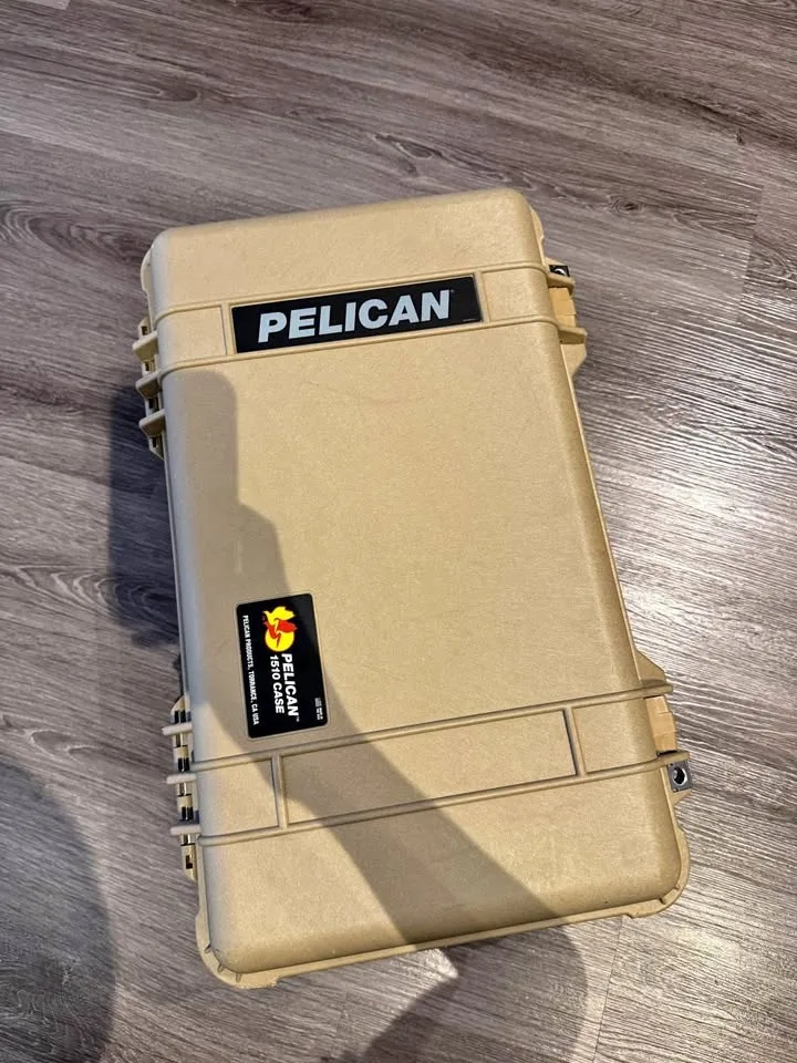 Pelican 1510 Camera Case (Sand color)