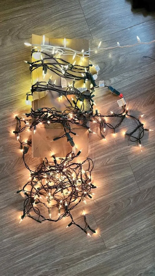 4x Christmas lights