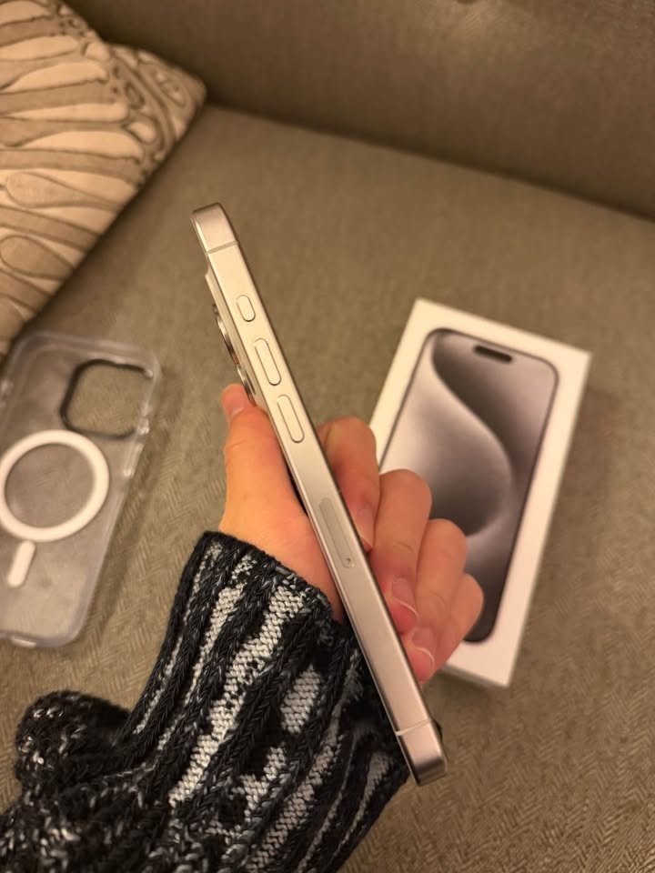 iPhone 15 Pro 128gb White [Pristine condition] - photo 5