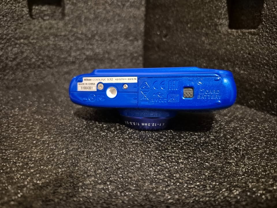 💙 Retro Compact Nikon S32 — Perfect Starter Camera - photo 2
