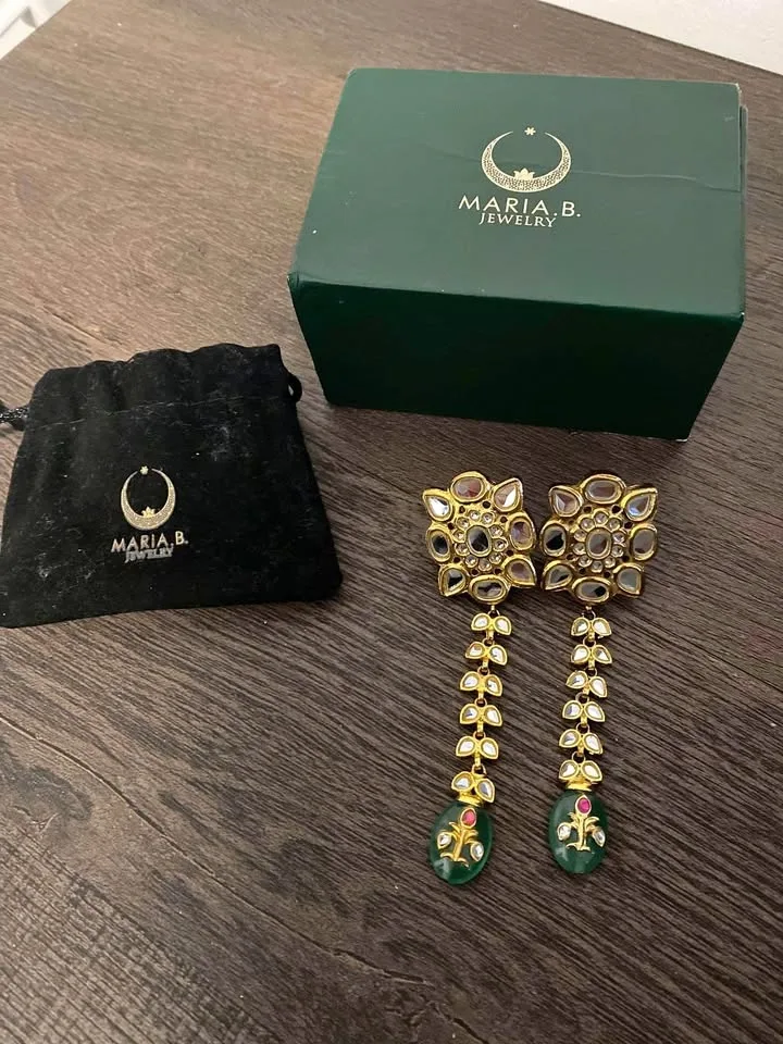 Maria B Kundan earring