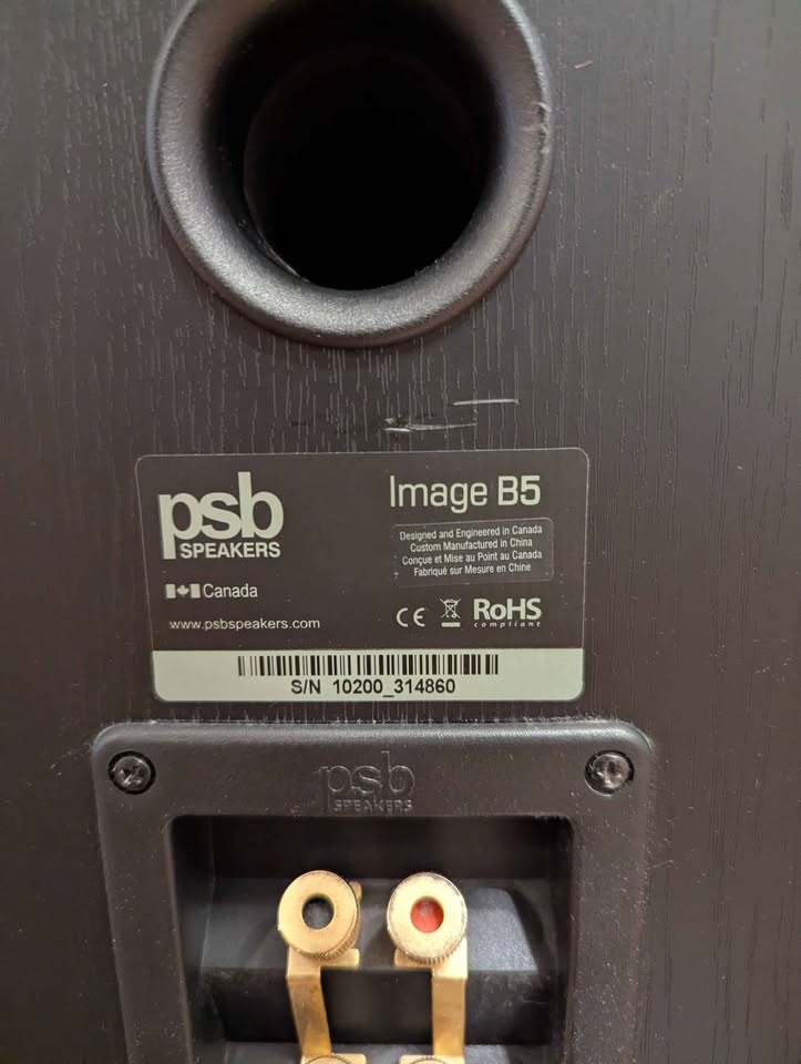 PSB Image B5 Bookshelf Speakers - Mint Condition - photo 2