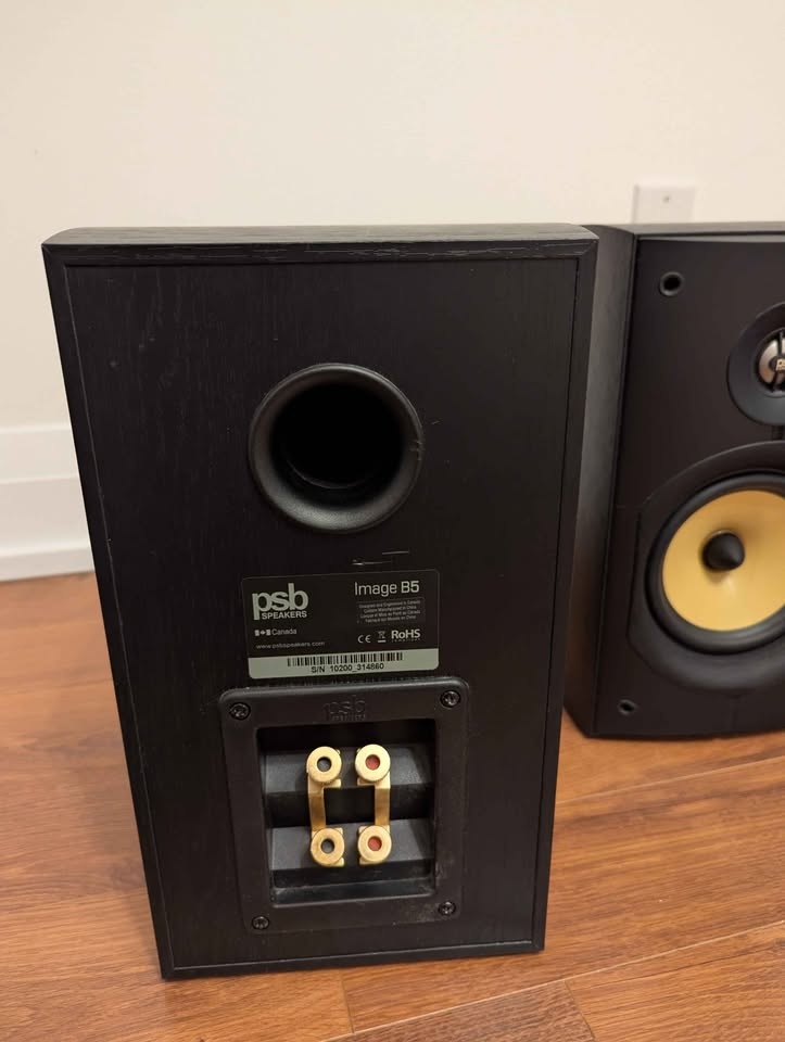 PSB Image B5 Bookshelf Speakers - Mint Condition - photo 3