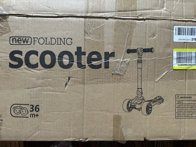 folding scooter (red) image indicator(2)