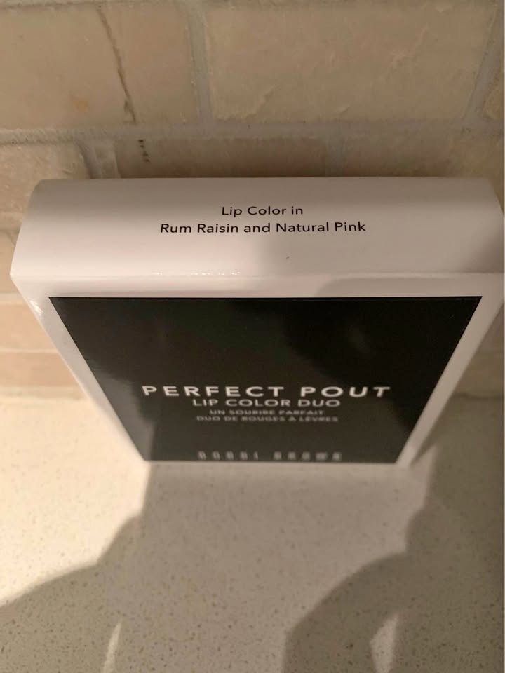 NEW - Bobbi Brown Perfect Pout Lip Color Duo