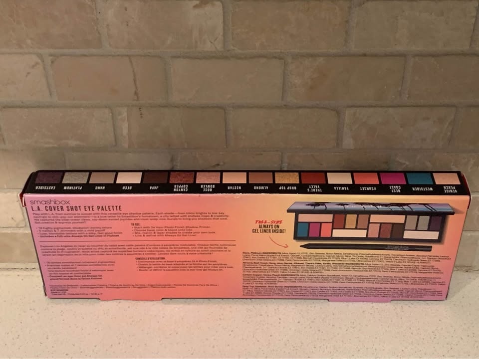 NEW - Smashbox L.A. Cover Shot Eye Palette with Eyeliner - photo 2