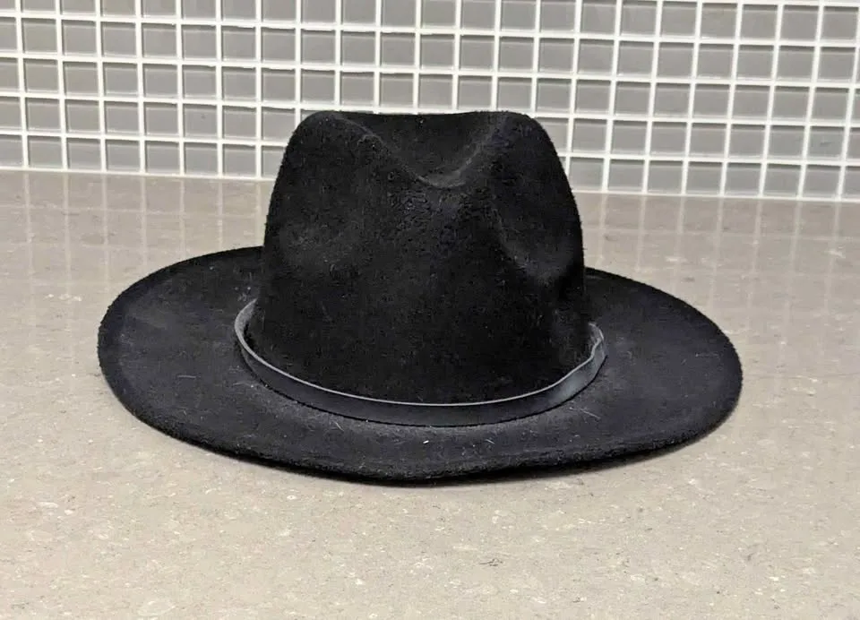 Stylish Black Fedora Hat