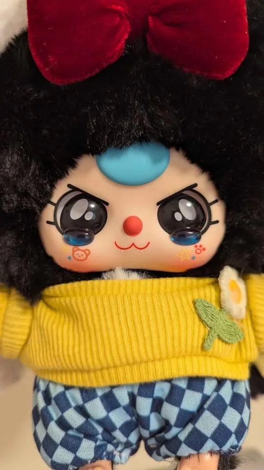 Baby three blind box plush keychain pendant image indicator(2)