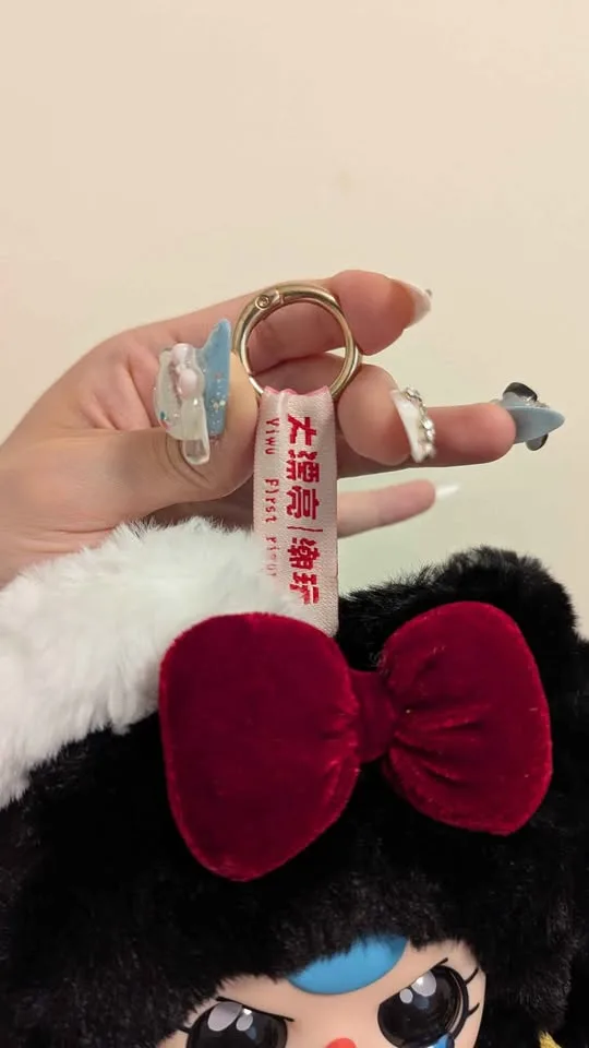 Baby three blind box plush keychain pendant image indicator(4)