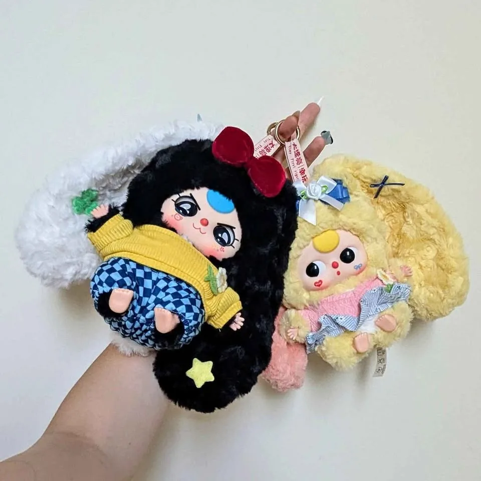 Baby three blind box plush keychain pendant thumbnail