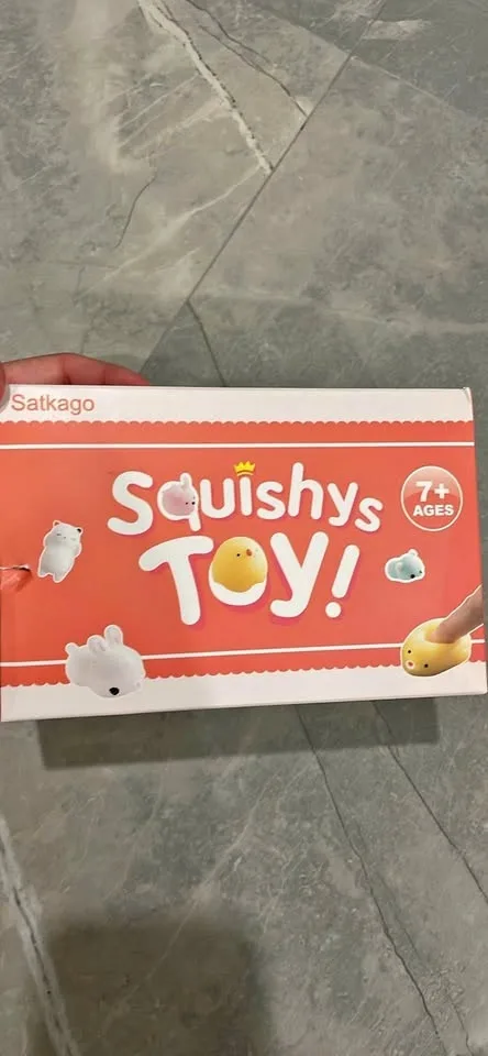 Mixed pack of squishy toys