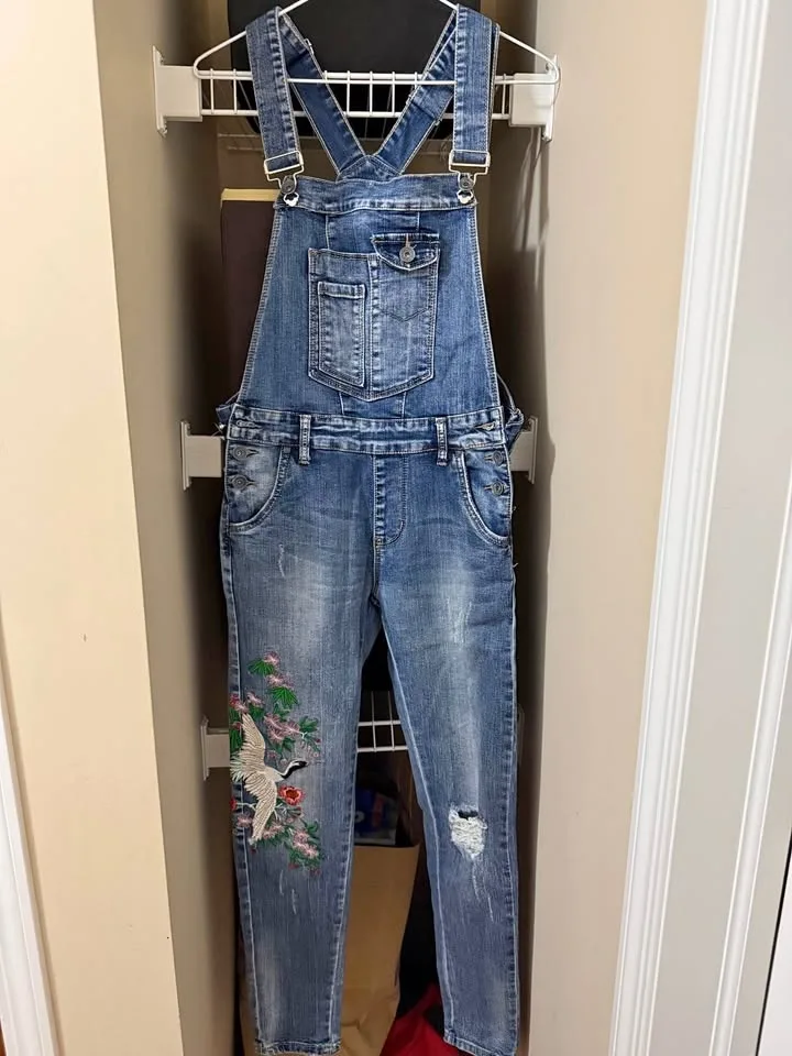 Women demin overalls