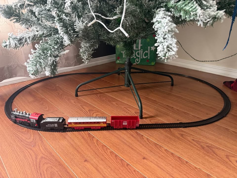Electric sound and light train set - photo 3