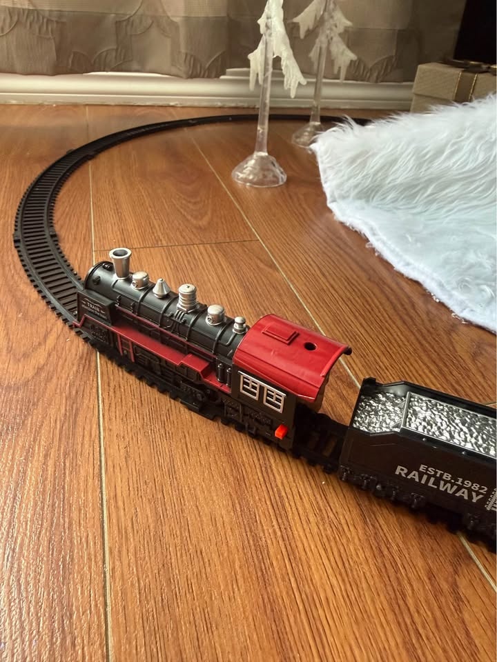 Electric sound and light train set - photo 4