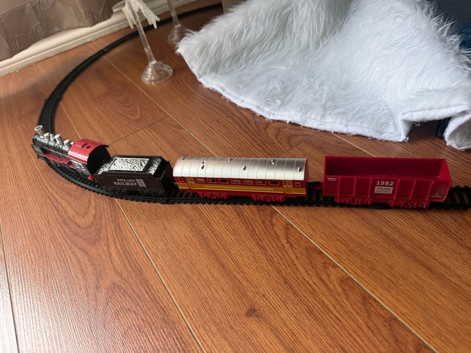 Electric sound and light train set - photo 5
