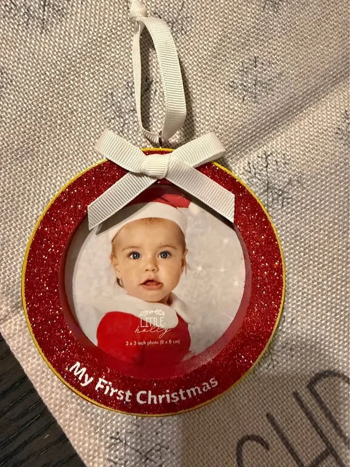 My first Christmas ornament/keepsake