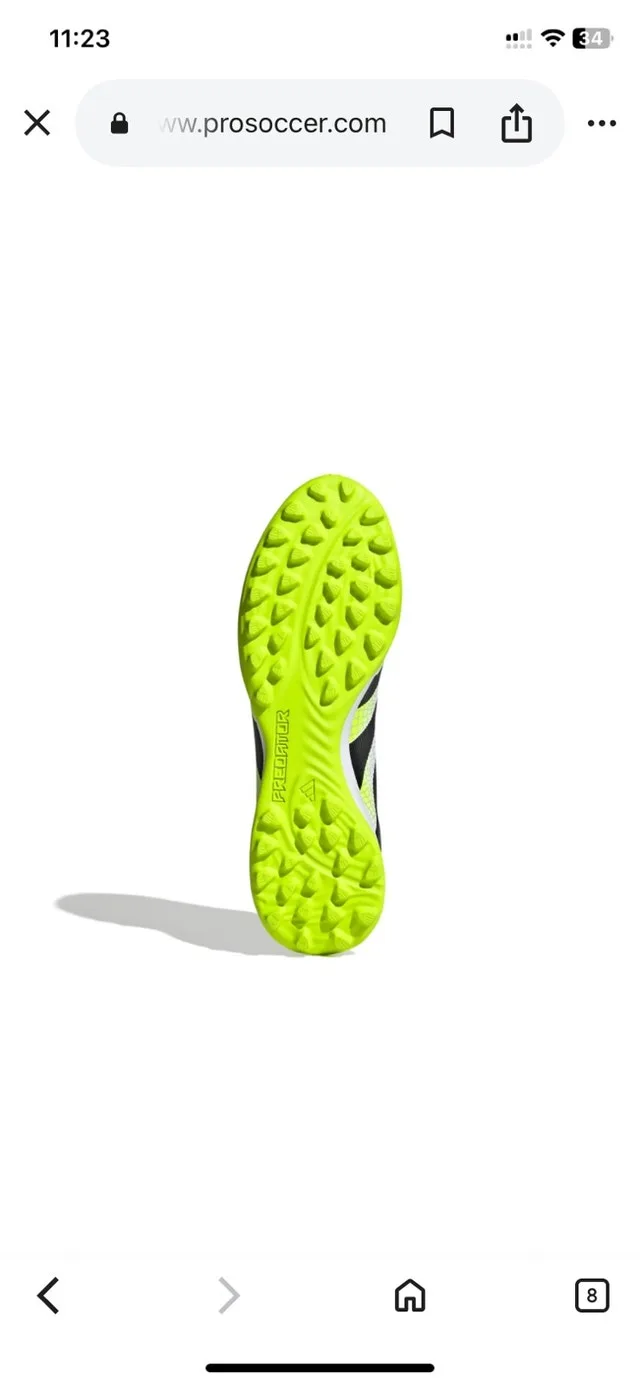 New Adidas Unisex League Turf Soccer Shoe size 11 men image indicator(3)