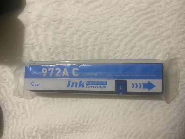 Sealed Cyan 972A C (LOR86AN) Cartridge, toner, i
