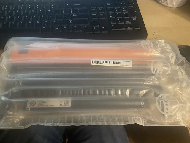 New Original Toner HP LASER 116A BLACK compare to $119.99 - photo 3