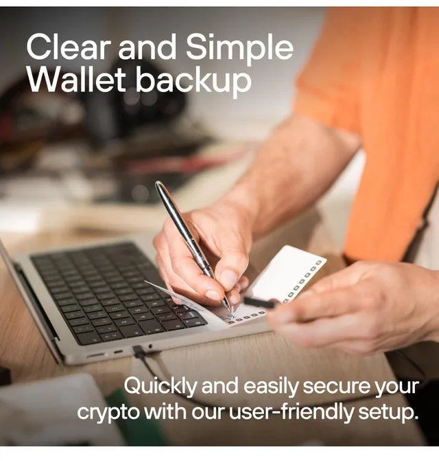 Crypto Safe Hardware Wallet, Storage image indicator(3)