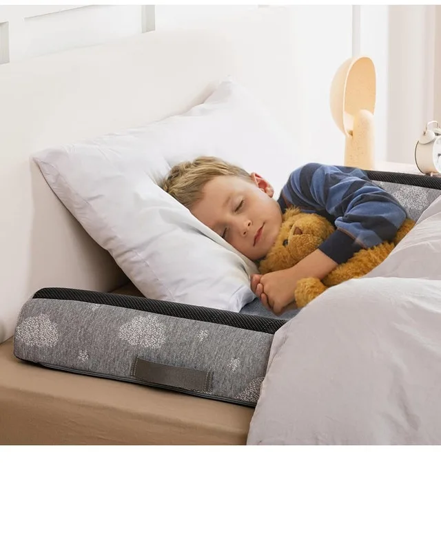 Safe Foam Bed Rail for Toddlers, Kids Seniors, washable cover