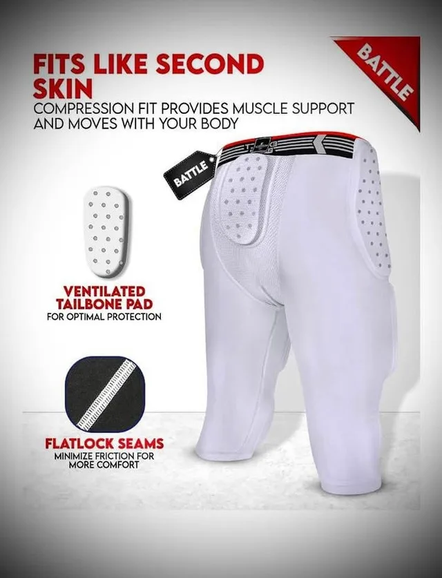 Exxact Sports Men’s Football Padded Girdle size Adult Medium image indicator(3)