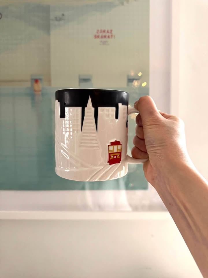 Starbucks San Francisco 2012 3D Relief Mug