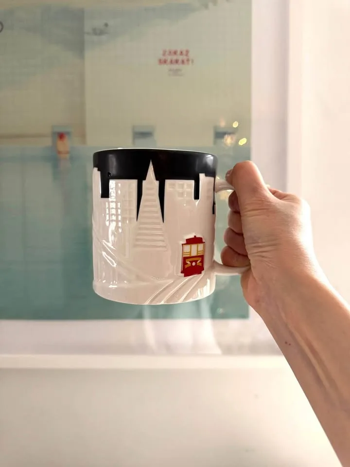 Starbucks San Francisco 2012 3D Relief Mug