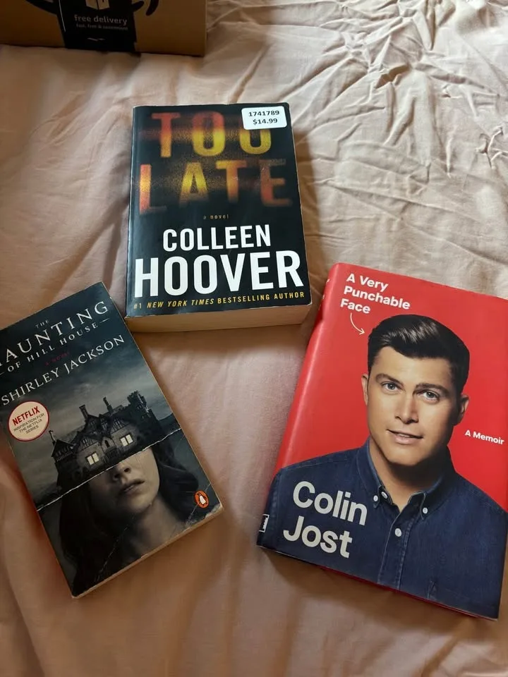 Three random books