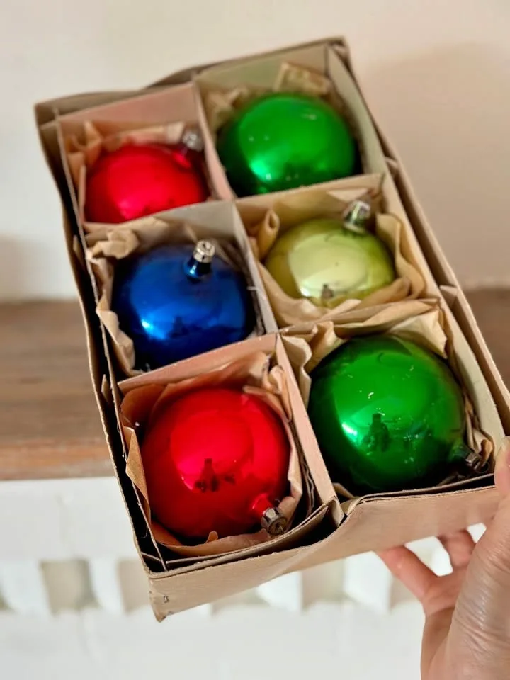 Vintage Christmas Ornaments - East Germany/Poland