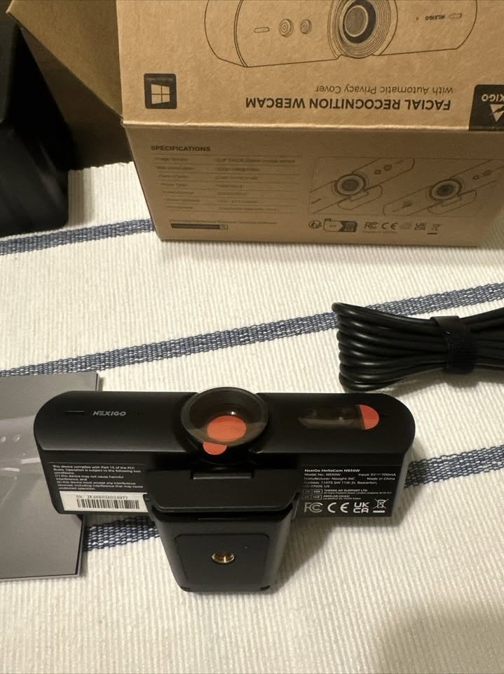 NexiGo HelloCam, 1080P Webcam with Windows Hello - photo 4