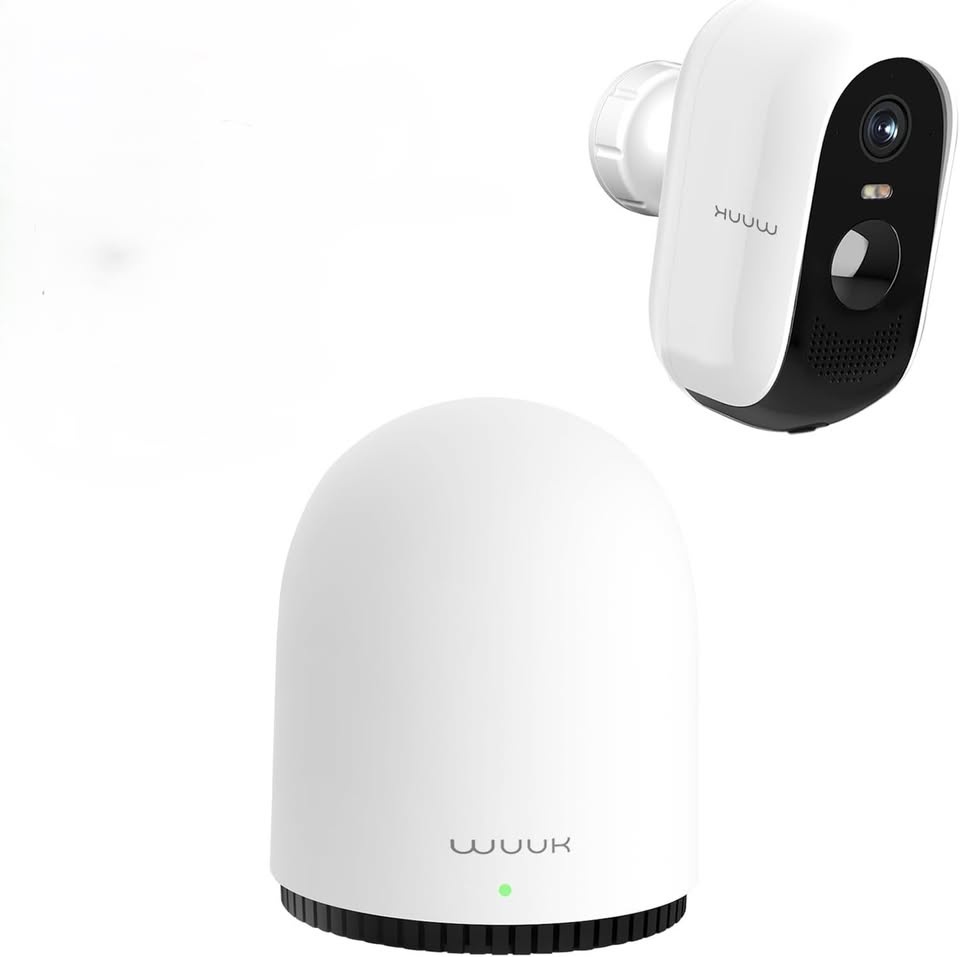 WUUK 2K Security Camera Wireless Outdoor System, 1-Cams Kit - photo 2