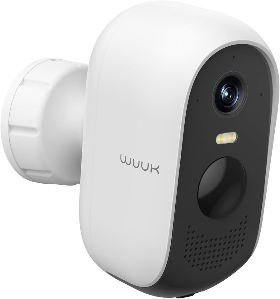 WUUK 2K Security Camera Wireless Outdoor System, 1-Cams Kit - photo 3