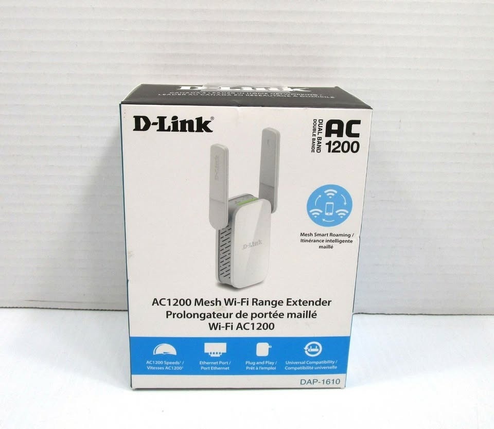 D-Link DAP-1610 AC1200 Mesh WiFi Range Extender - photo 2