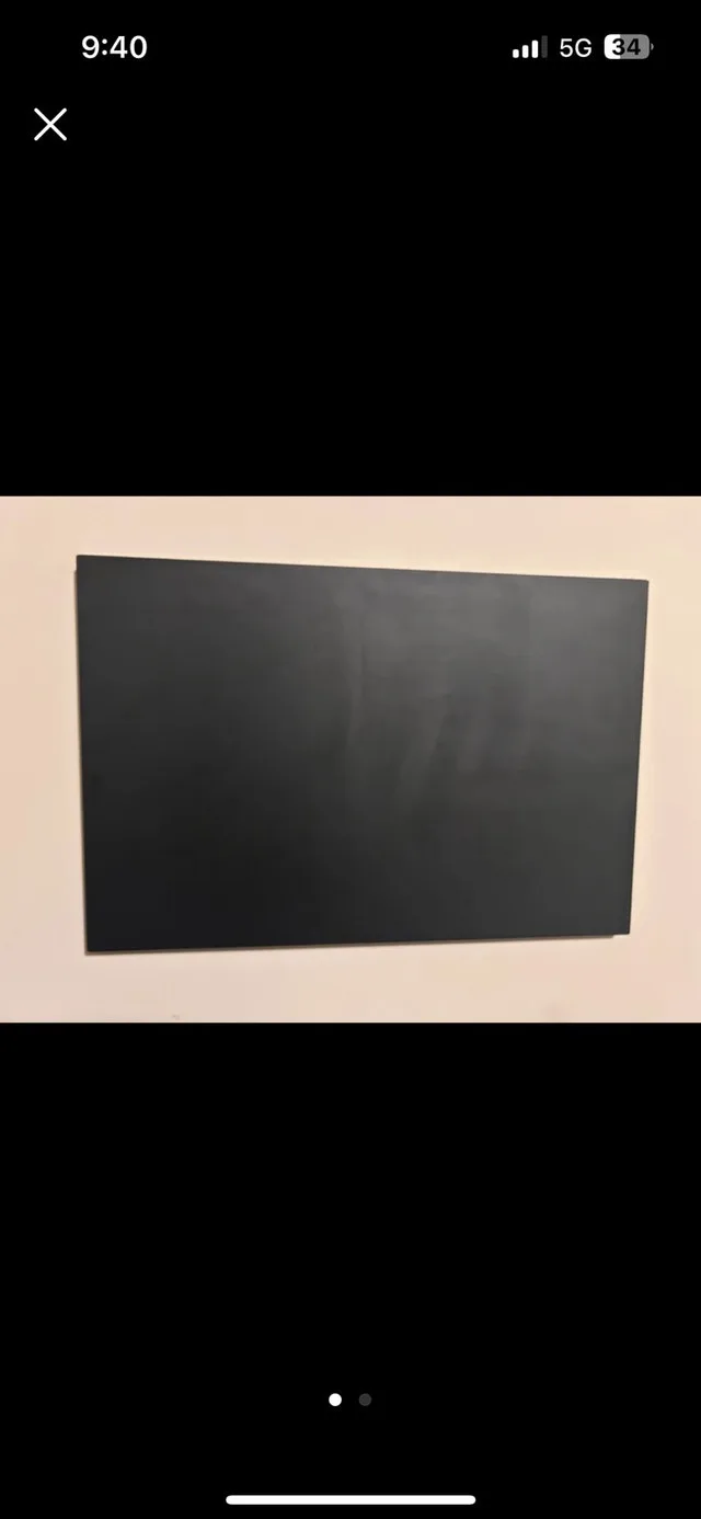 IKEA SVENSÅS Memo Board - Black